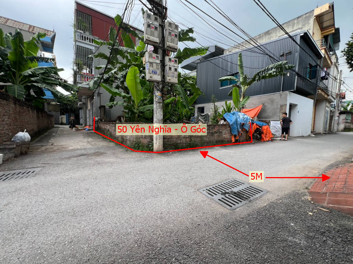 Hình ảnh Bán Lô Góc 2 Mặt Tiền Ô Tô Vào Tận Đất Gần QL6A Tại Yên Nghĩa Hà Đông