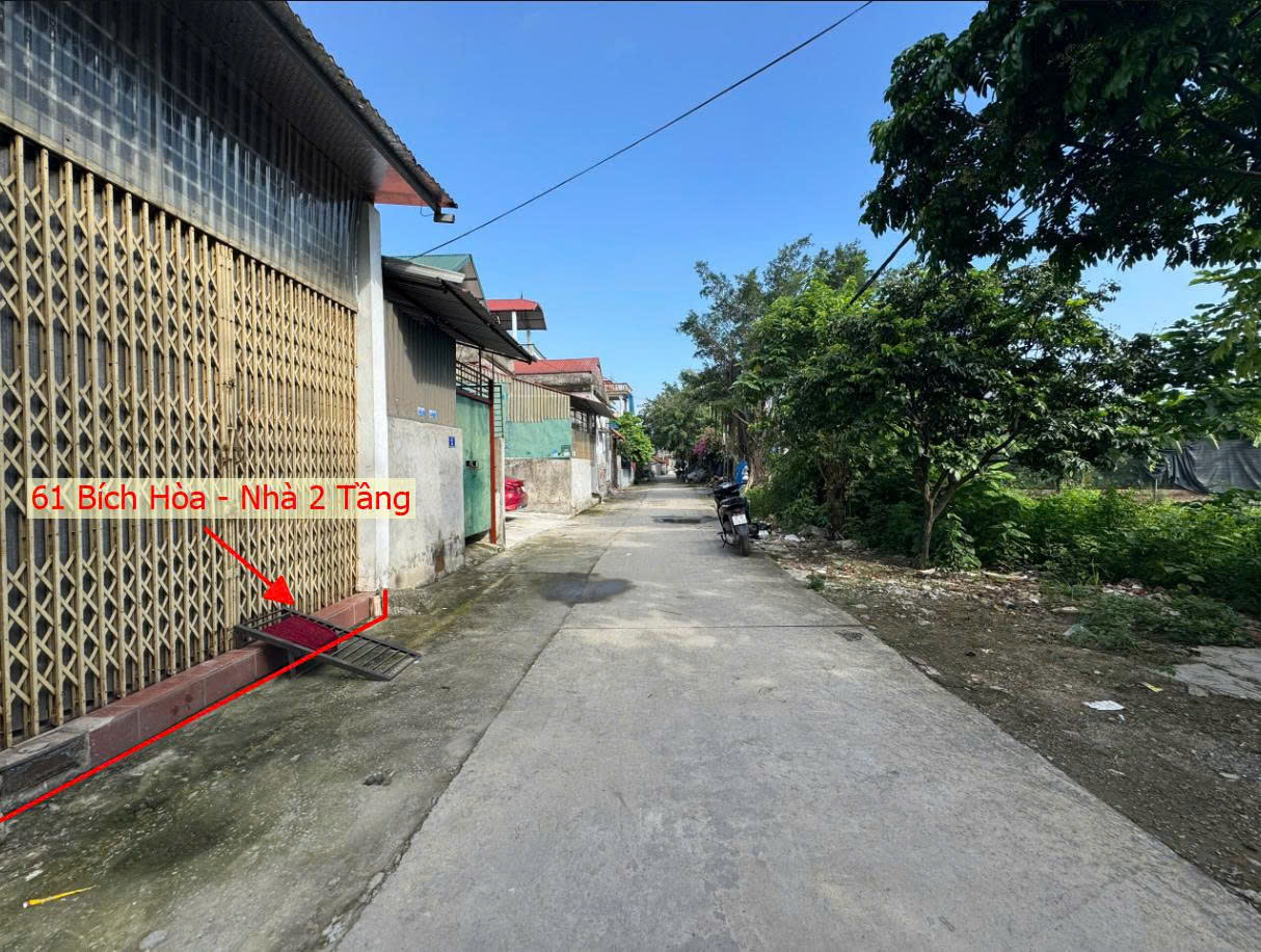 Hình ảnh Bán Đất Tặng Nhà 2 Tầng 61m Ngay Trung Tâm Xã Bích Hòa Thanh Oai Sát QL21A