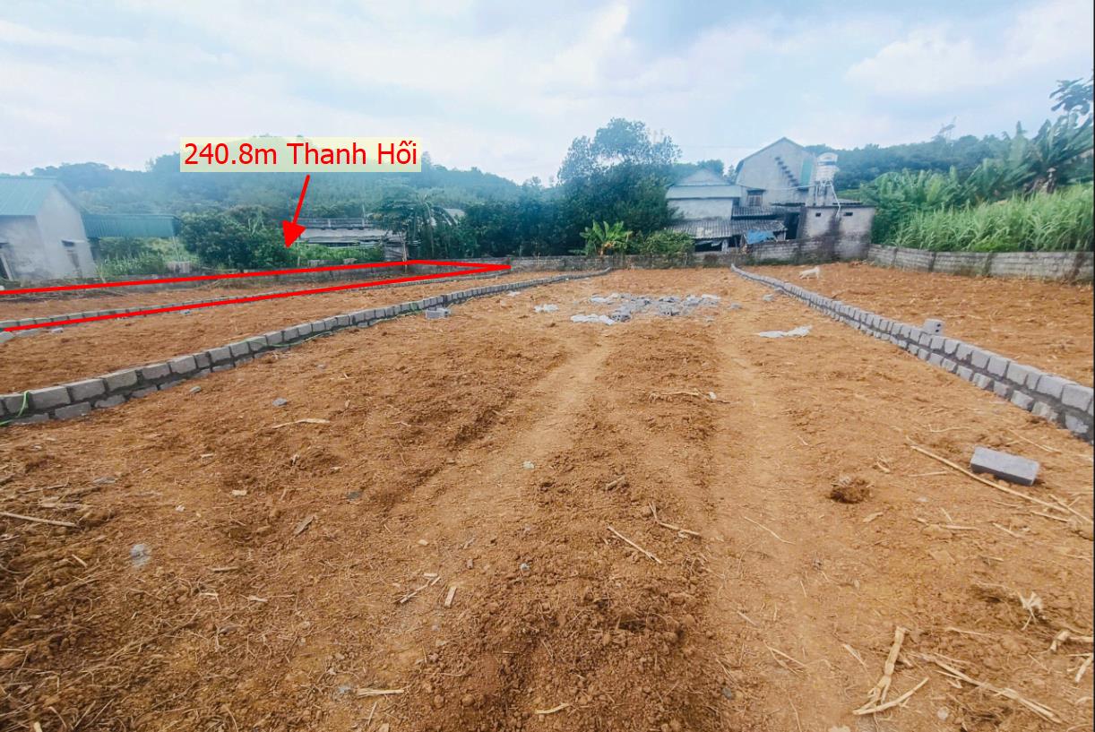 Hình ảnh Bán Lô Đất 240.8m Thanh Hối Tân Lạc Bám Đường Bê Tông Ô Tô Vào Tận Đất Dân Cư Đông Đúc Thân Thiện View Thoáng Mát Dân Cư Đông Giá Đầu Tư