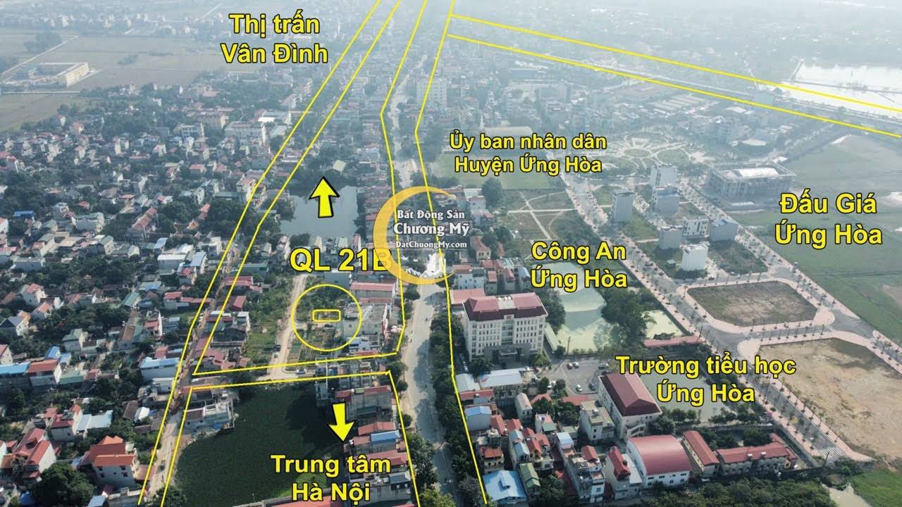 Hình ảnh Bán Thửa Đất 106,2m Ở Liên Bạt Ứng Hòa