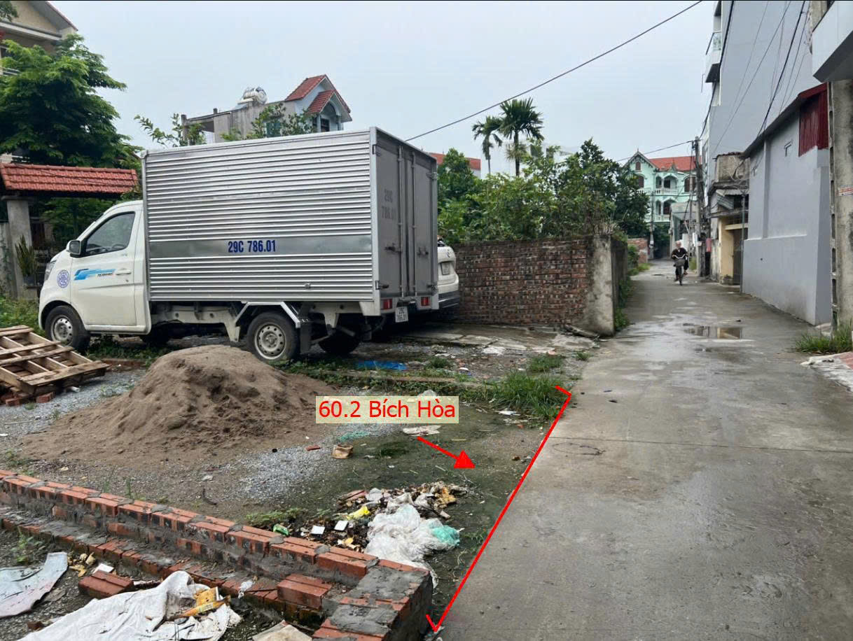 Hình ảnh Bán Thửa Đất 60.2m Tại Bích Hòa Thanh Oai Ô Tô Đỗ Tận Đất Sát Mặt Đường Kinh Doanh QL21B